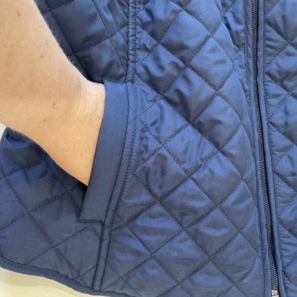 Van Heusen Royal Blue Vest with High Collar and Pockets ~ Size Medium ~ NEW - Picture 5 of 16